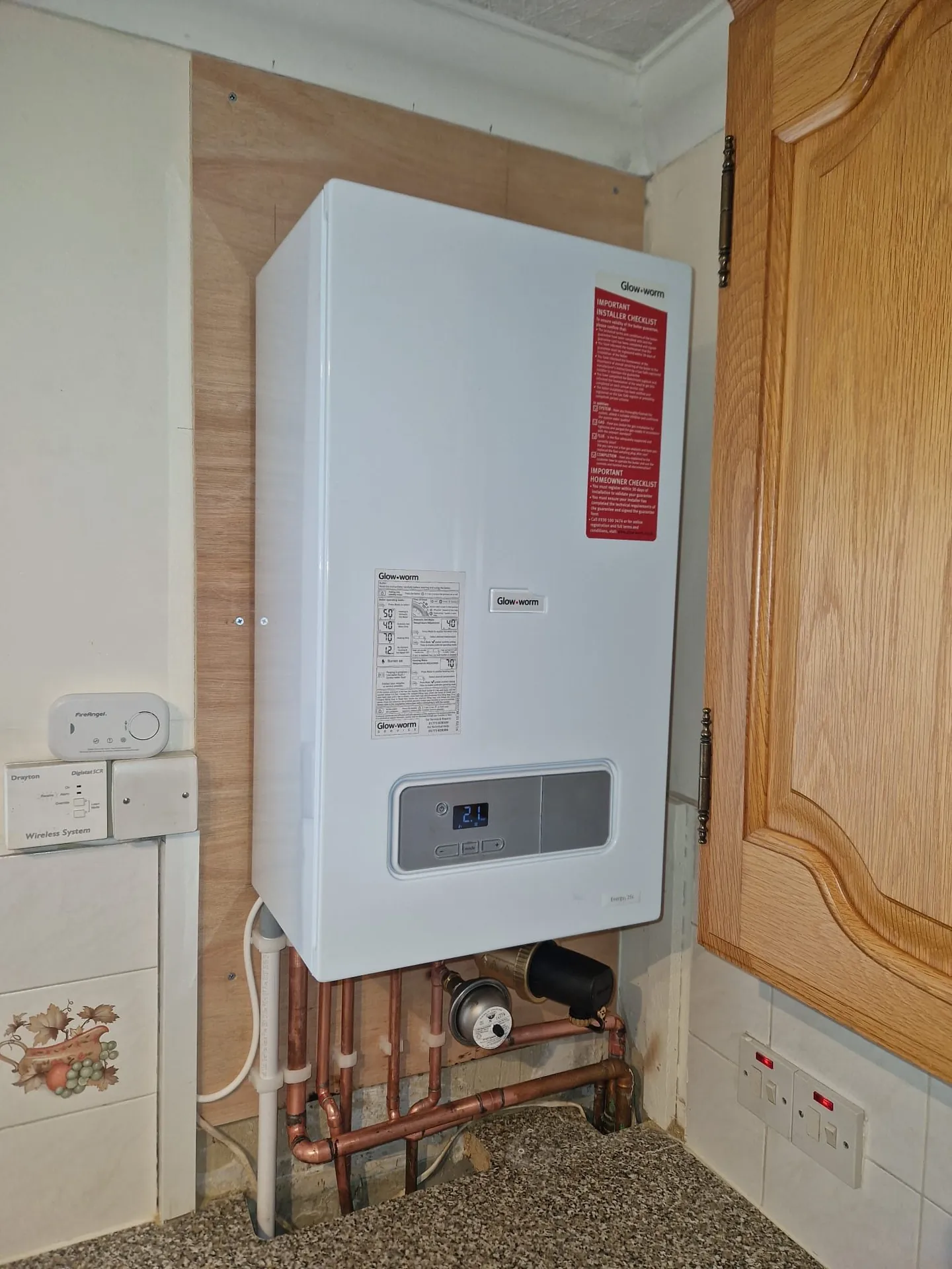 Boiler installation by Braxton's Plumbing & Heating in Romford