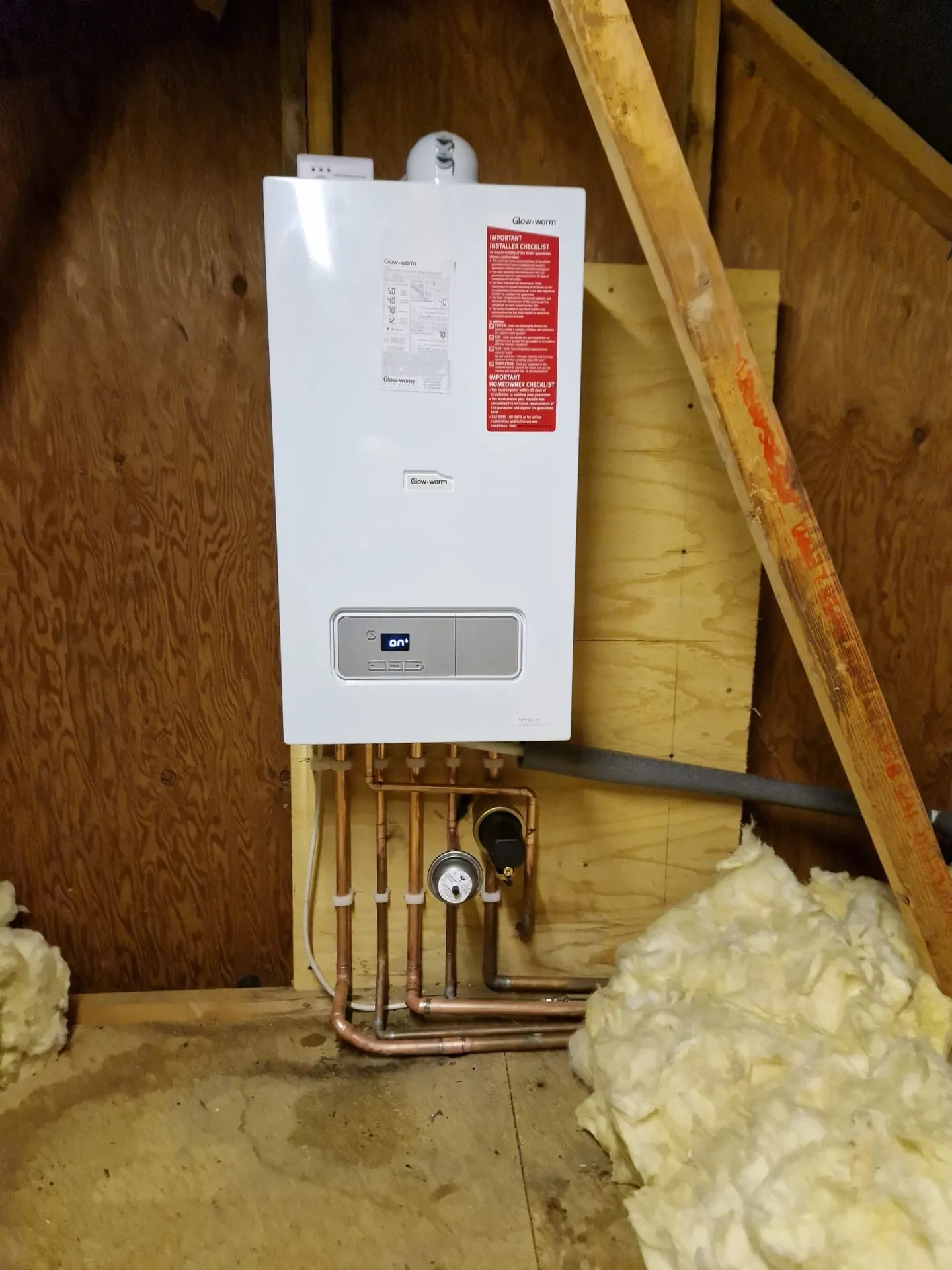 Boiler installation by Braxton's Plumbing & Heating in Romford
