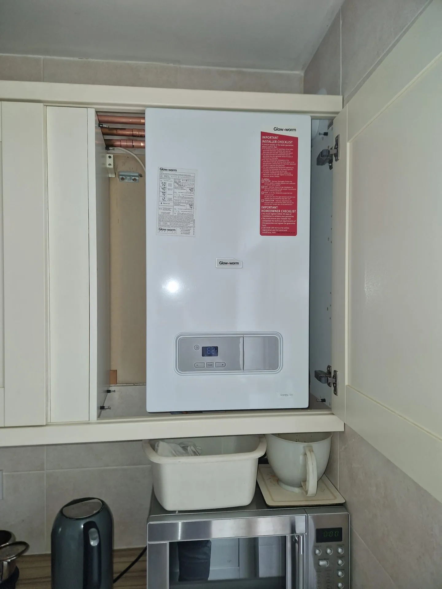 Completed boiler installation in a Romford home (10)