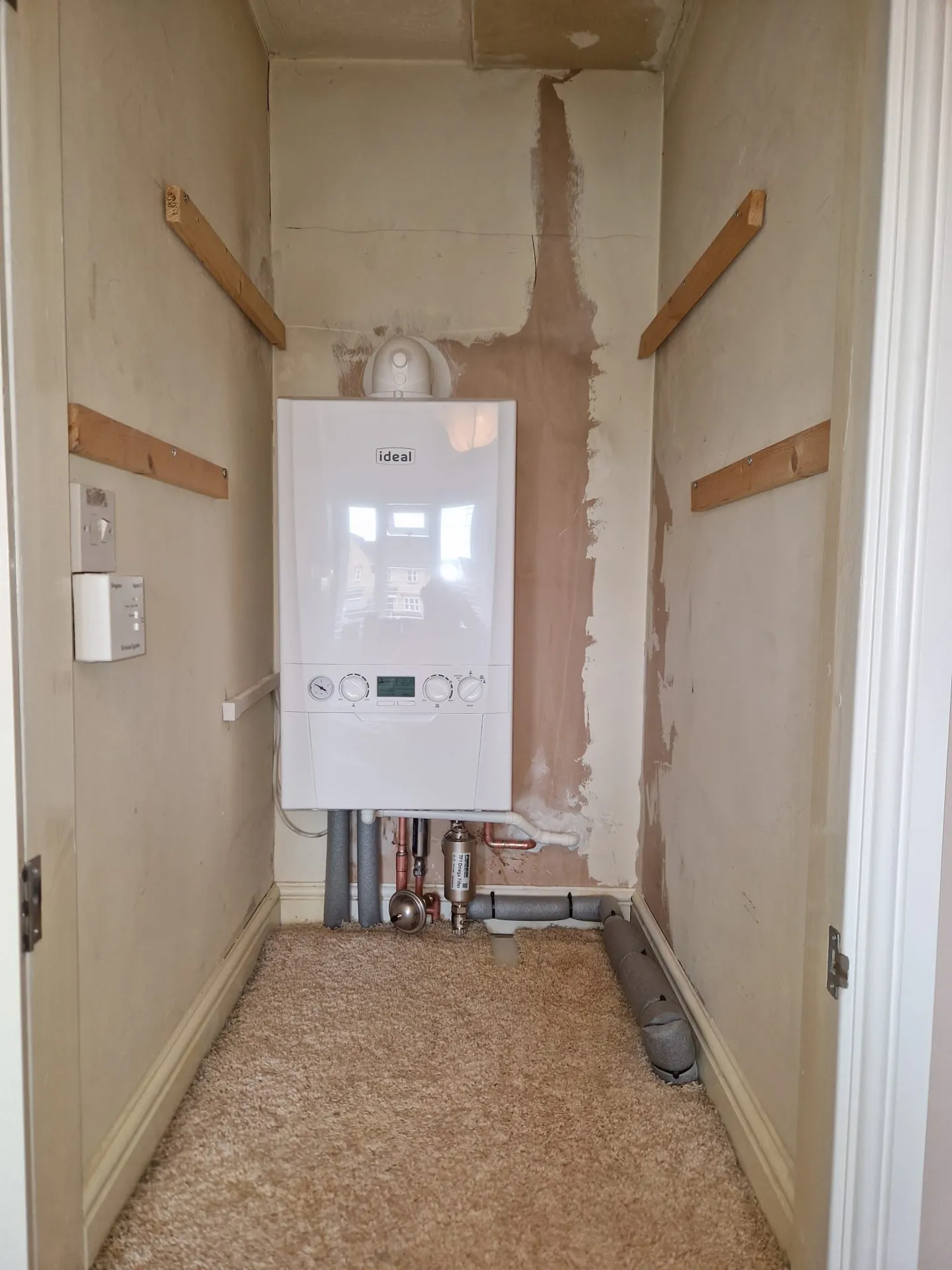 Boiler installation by Braxton's Plumbing & Heating in Romford