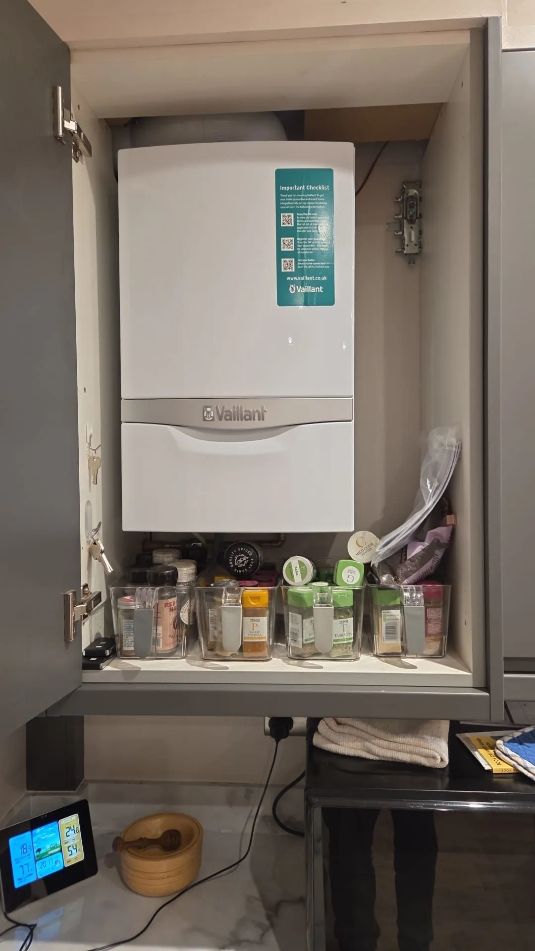 Boiler installation by Braxton's Plumbing & Heating in Romford